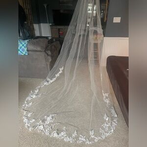 Best for Bride Cathedral length veil